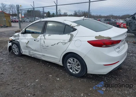 2017 Hyundai Elantra Se из США, поврежденный, VIN 5NPD74LF8HH127677